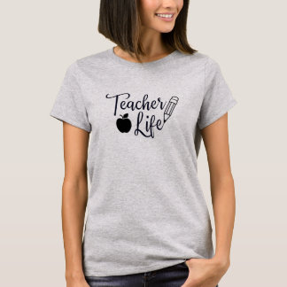 Camiseta T-shirt da vida do professor