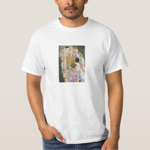 Camiseta T-shirt da vida e da morte de Gustavo Klimt