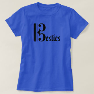 Camiseta T-shirt da viola de Besties