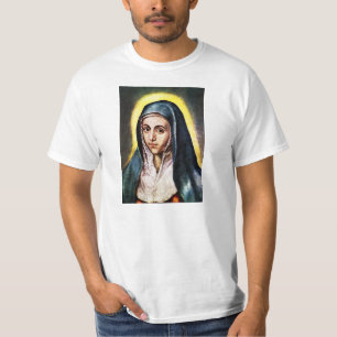 Camiseta T-shirt da Virgem Maria de El Greco
