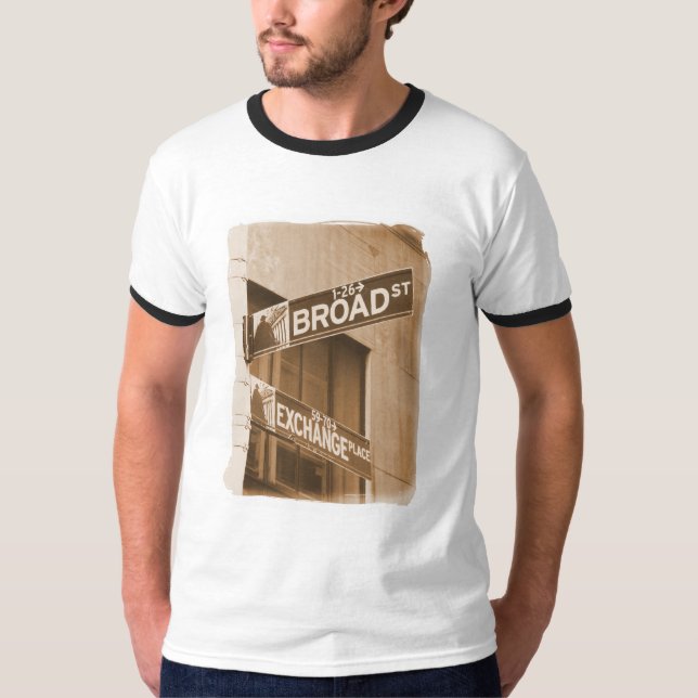 Camiseta T-shirt da Wall Street (Frente)