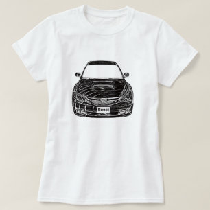 Camiseta T-shirt da WTI de Subaru WRX