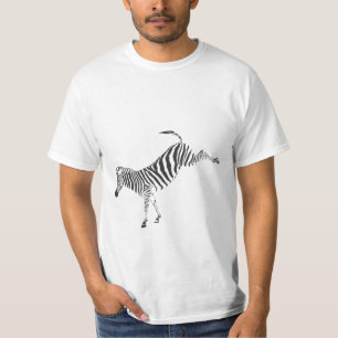 Camiseta T-shirt da zebra