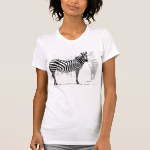 Camiseta T-shirt da zebra