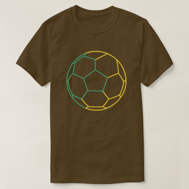 Camiseta T-Shirt Darn Art de Futebol (Frente do Design)