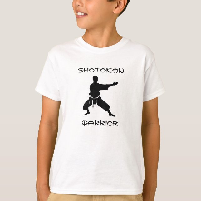 Camiseta T-shirt das artes marciais do guerreiro de (Frente)