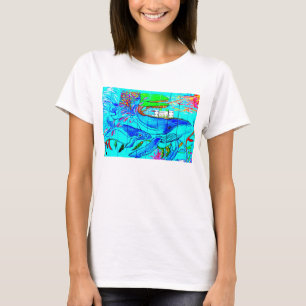 Camiseta t-shirt das baleias de humpback