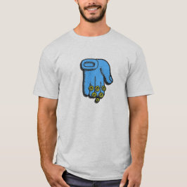 Camiseta T-shirt das bênçãos da mão