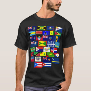 Camiseta T-shirt das caraíbas