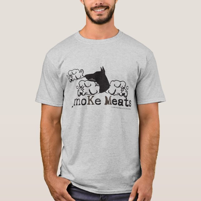 Camiseta T-shirt das carnes do _moKe - personalizado (Frente)