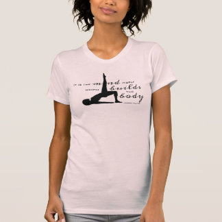Camiseta T-shirt das citações de Pilates