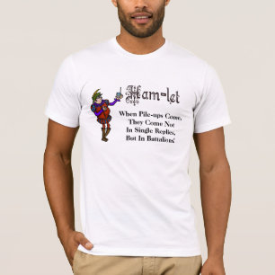 Camiseta T-shirt das citações dos batalhões da Pilha-Aci