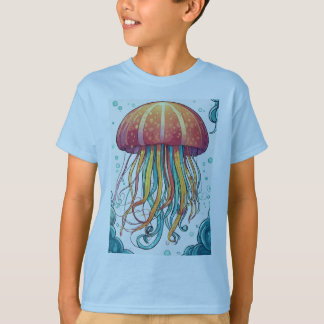 Camiseta "T-Shirt das Crianças de Gellyfish"