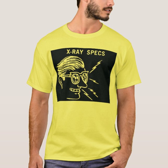 CAMISETA T-SHIRT DAS ESPECS. DO RAIO X (Frente)