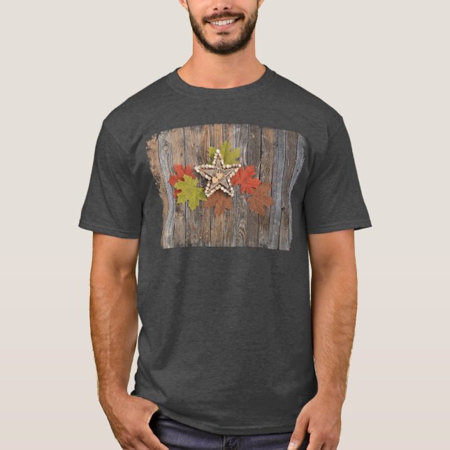 Camiseta t-shirt das estrelas de queda (Frente)