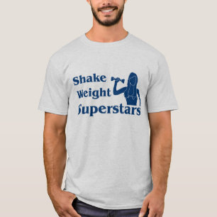 Camiseta T-shirt das estrelas mundiais do peso da agitaçã
