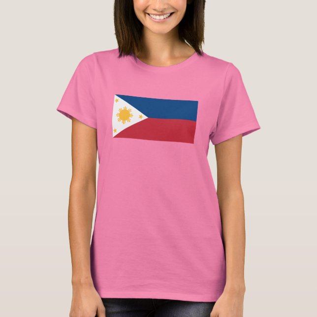 Camiseta T-shirt das Filipinas (Frente)