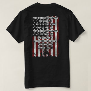 Camiseta T-shirt das forças armadas dos EUA