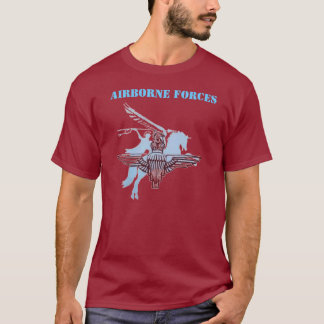 Camiseta T-shirt das forças transportadas por via aérea