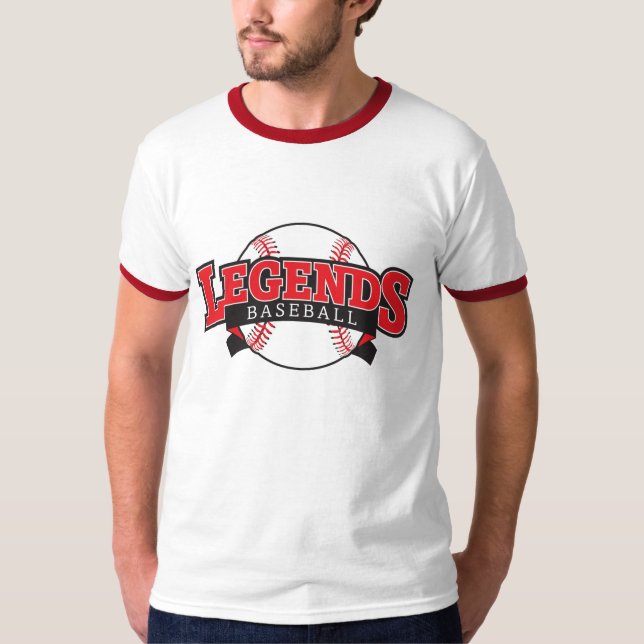 Camiseta T-shirt das legendas do pai (Frente)