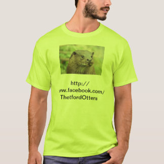 Camiseta T-shirt das lontras de Thetford