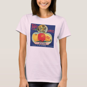 Camiseta T-shirt das maçãs do tigre