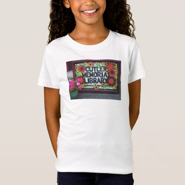 Camiseta T-shirt das meninas (Frente)