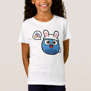 Camiseta T-shirt das meninas da vaia da páscoa