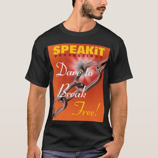 Camiseta T-shirt das produções de SPEAKiT (Frente)