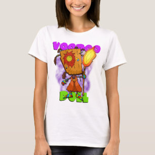 Camiseta T-shirt das senhoras da boneca do Voodoo