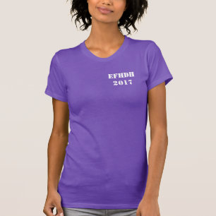 Camiseta T-shirt das senhoras da fazenda de Ewenity