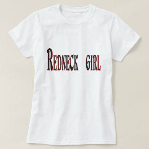 Camiseta T-shirt das senhoras da menina do campónio…