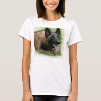 Camiseta T-shirt das senhoras de Malinois do belga