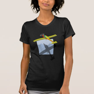 Camiseta T-shirt das senhoras do avião