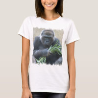 T-shirt das senhoras do gorila do Silverback