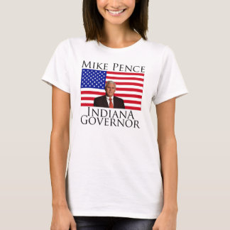 Camiseta T-shirt das senhoras do governador de Indiana das
