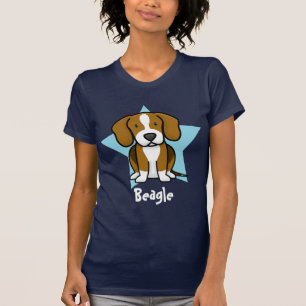 Camiseta T-shirt das senhoras do lebreiro da estrela de