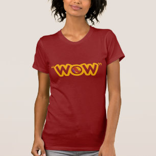 Camiseta T-shirt das senhoras do "wow"