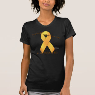 Camiseta T-shirt das senhoras Twofer da fita de