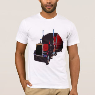 Camiseta t-shirt de 18 veículos com rodas