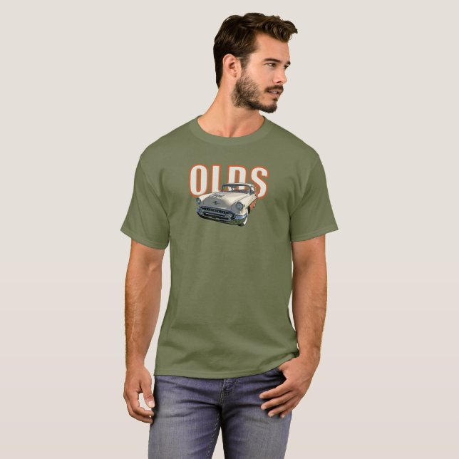 Camiseta T-shirt de 1955 velhos (Frente Completa)