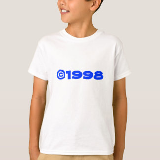 Camiseta t-shirt de 1998 miúdos 2-Sided
