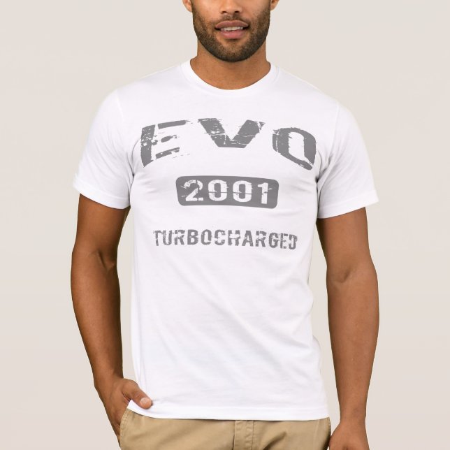 Camiseta T-shirt de 2001 EVO (Frente)