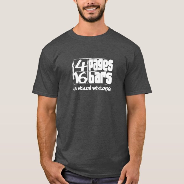 Camiseta T-shirt de 4 bares Pages|16 (Frente)