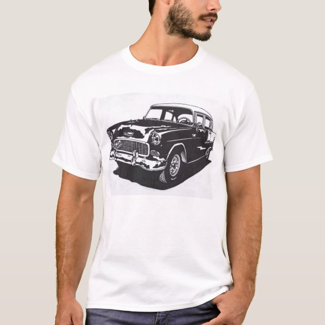 Camiseta T-shirt de 55 Chevy (Frente)
