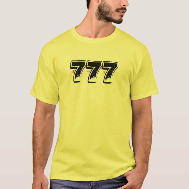Camiseta t-shirt de 777 cristãos (Frente)