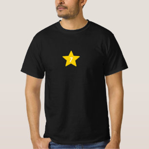 Camiseta t-shirt de 7 estrelas