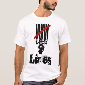 Camiseta T-shirt de 9 vidas