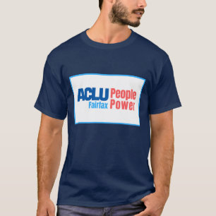 Camiseta T-shirt de ACLU PeoplePower Fairfax
