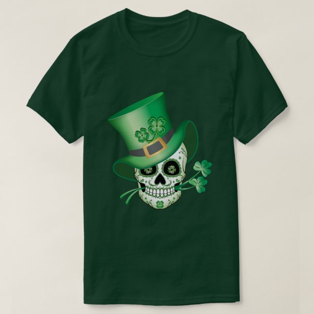 Camiseta T-Shirt De Açúcar Irlandês (Frente do Design)